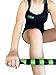 Elite Massage Roller Stick Targets Sore, Tight Leg Muscles to Prevent Cramps and Release Tension. It's Sturdy, Lightweight, Smooth Rolling and Thankfully This Lifesaver has Comfortable Handles.Green