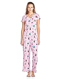 BedHead Pajamas BHPJ Women's Soft Knit Ruffle Short