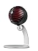 Shure MV5 Digital Condenser Microphone with USB and Lightning Cables - Black with Red Foam