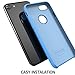 i-Blason iPhone 7 Case, Silicone Flexible Shock Absorbing Case for Apple iPhone 7 (Blue)