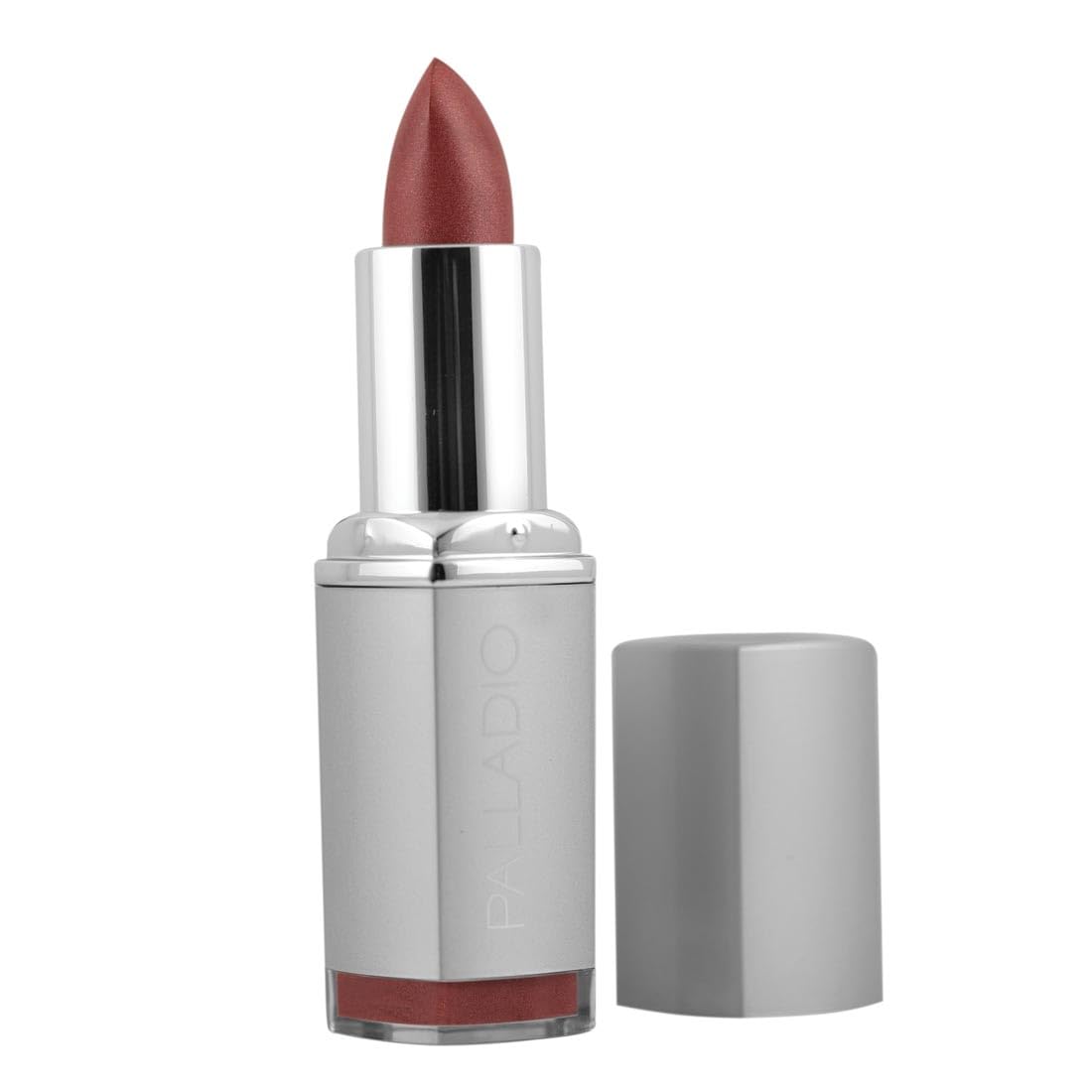 Palladio Herbal Lipstick, Rich Pigmented and Creamy, Infused with Aloe Vera, Chamomile & Ginseng, Prevents Lips from Drying, Combats Fine Lines, Long Lasting Lipstick, Rosey โ image 1