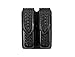 Safariland Duty Gear Bianchi 77-76-4HS: Magazine Holder Double, Basket Weave, Black