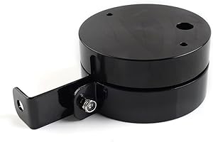 Cnswee6 CNC Speedometer Odometer Side Mount Clamp Relocation Bracket Black For Harley For Sportster Forty Eight/Seventy Two/N