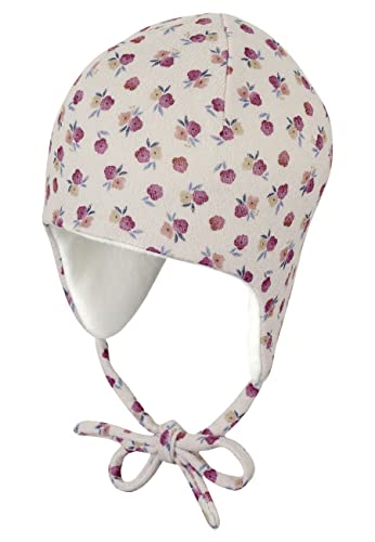 Sterntaler Inkamütze Blumen Bonnet, Beige, 39 Fille