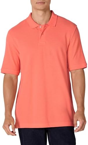 Ecko Unltd. Mens Combo Strip Ss Knit Rugby Polo Shirt, Orange, X