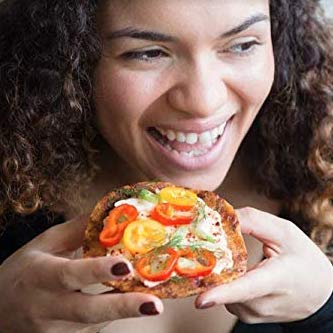 Cali'flour Foods Flatbreads (5" Original, 24 Count) - Fresh Cauliflower Base | Low Carb, Gluten and Grain Free Bread Alternative | Keto Friendly