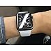 AdMaster Silicone Compatible for Apple Watch Band and Replacement Sport iwatch Accessories Bands Series 4 3 2 1 White 38mm/40mm S/M