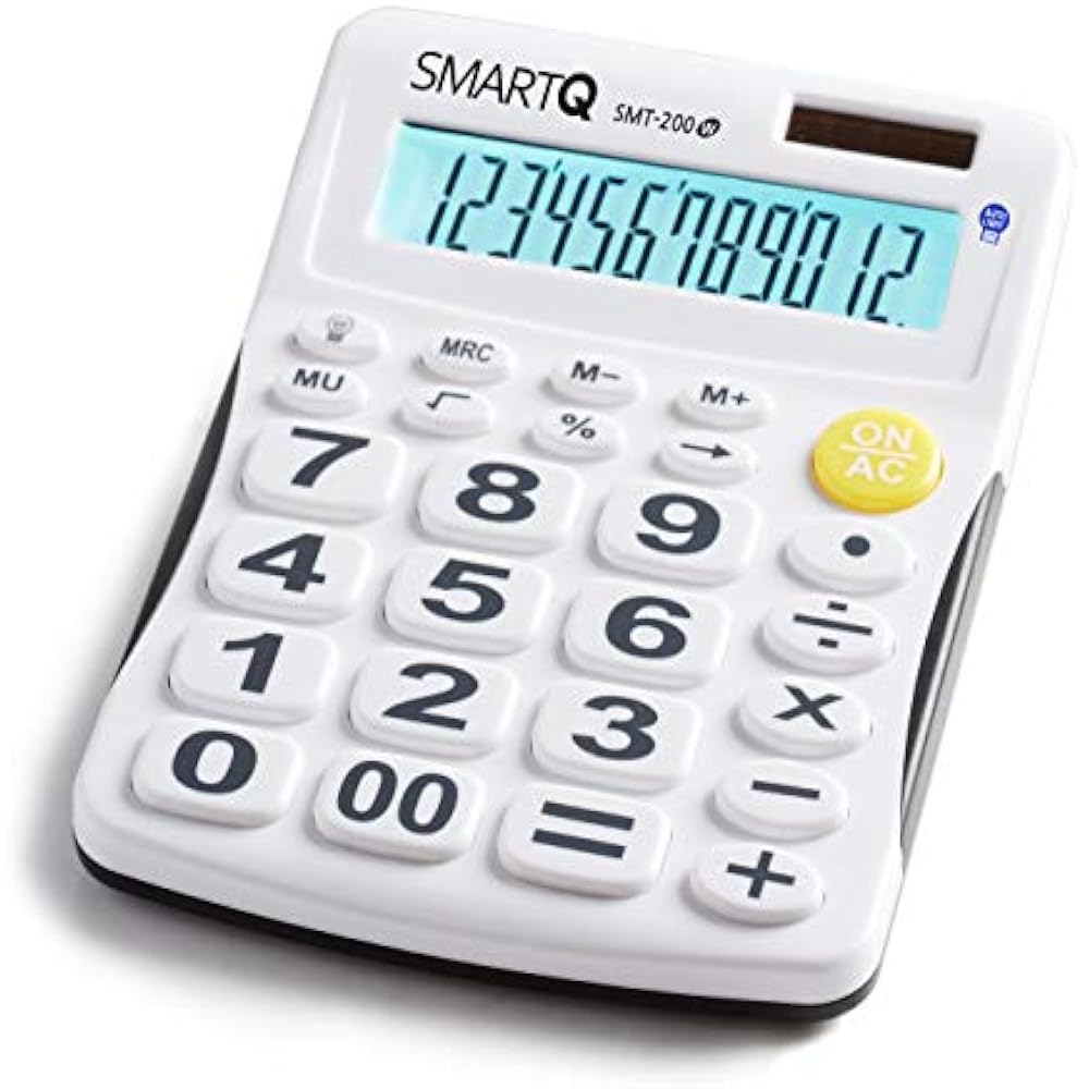 Basic LED BackLight Calculator Desktop SMT200W Electronics eBay