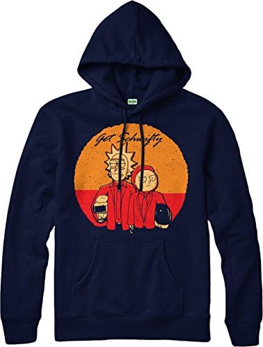 Spoofy TV Clothing Rick and Morty Hoodie,American Sitcom Daft Punk Spoof,Adult and Kids Sizes