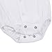 YiZYiF Baby Boys' Collar Long Sleeve Formal Dress Shirt Romper Bodysuit Wedding Party Outfits White 18-24 Months
