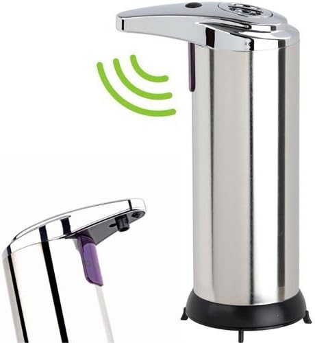 Touchless Motion Activated Soap Dispenser - Stainless Steel Body