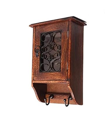 Webbee Craft Beautiful Wooden Wall Hanging Key Box Key Rack