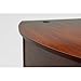 Bush Business Furniture Series C 72W Bow Front Office Desk in Hansen Cherry, Large Computer Table for Home and Professional Workplace