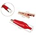 DROK Jumper Wires with Alligator Clips Electrical - 10pcs 45mm Large Pure Copper 19.6 inches/50cm Test Leads with Alligator Clips for Multimeter Electrical Testing