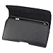 Horizontal Leather Case Pouch for Sony Xperia Z3 Compact/Samsung Galaxy S4 Zoom - with Magnetic Closure with Belt Clip and Belt Loops + Silicone Wristband