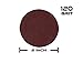 ABN Aluminum Oxide Sandpaper Disc, 50pk - 2in 120 Grit Sanding Disc Set, Circle Sander Pads Abrasive Round Sandpaper