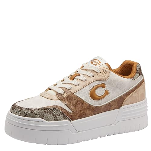 Coach SoHo Platform Sneaker with Mixed Signature Multi