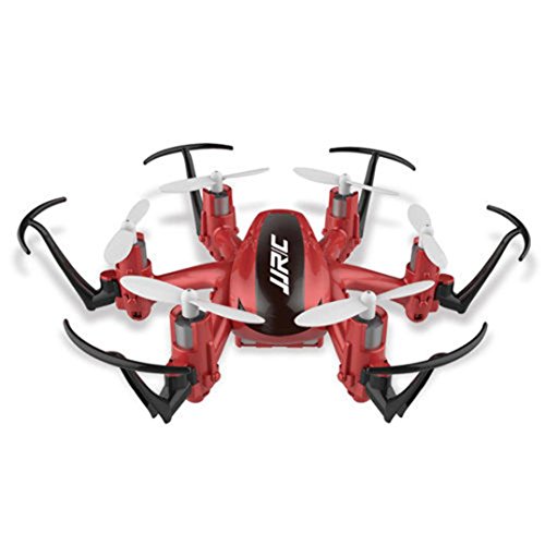 Nesee JJRC H20 Mini RC Quadcopter 2.4G 4Ch 6-Axis Gyro Nano Hexacopter Drone CF RTF (Red)