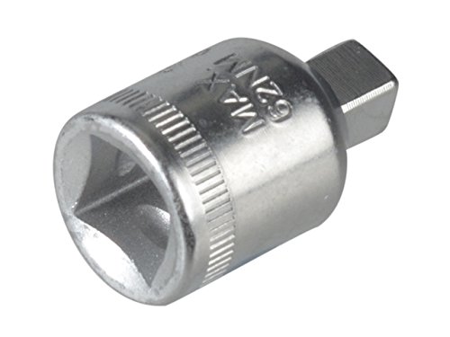 Stahlwille 12030001 3/8" to 1/4" Reducing Adaptor - High-Performance Steel, Max Torque 62 N-m, Compact Design, Made in Germany