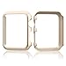 Josi Minea Apple Watch [38mm] Aluminum Protective Shell Bumper Case Cover - Premium Anti-Scratch & Shockproof Guard Shield for Apple Watch Series 3, 2 & 1 - 38mm [ Gold ]