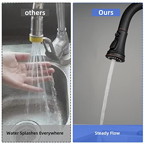 Pull Down Spray Head 3 Modes for Kitchen Sink Faucet, Kitchen Sink