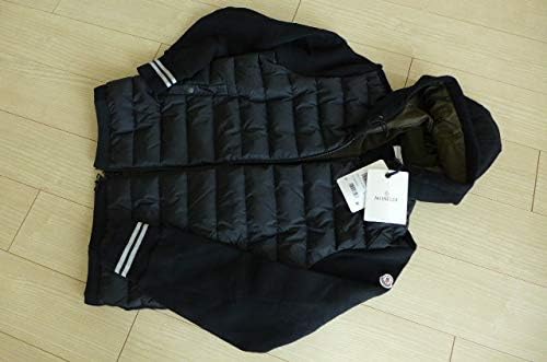 モンクレール フード付 ライト ダウンジャケット コンビブルゾン Black サイズl 季節の変わり目 に重宝 長いシーズン大活躍