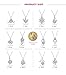 Zodiac Taurus Pendant Necklace Gifts for Women Girl Constellation Charm 925 Sterling Silver Jewelry