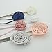 Jiaqee Soft Cotton Baby Girl Cute Easter Headbands Turban HeadWraps Elastic Bunny Ears Infants Hair Band (6pcs-B)