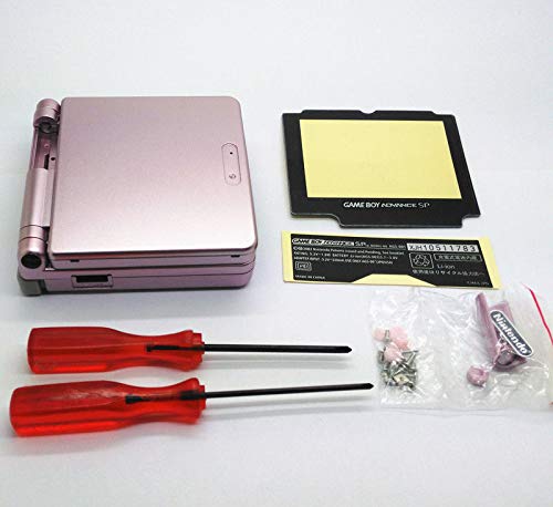 FidgetKute New Pink Shell Housing for Nintendo Gameboy Advance SP GBA SP Console