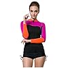 Ilishop-Womens-2mm-Neoprene-Long-Sleeve-Wetsuit-Jacket-Zipper-front-Top