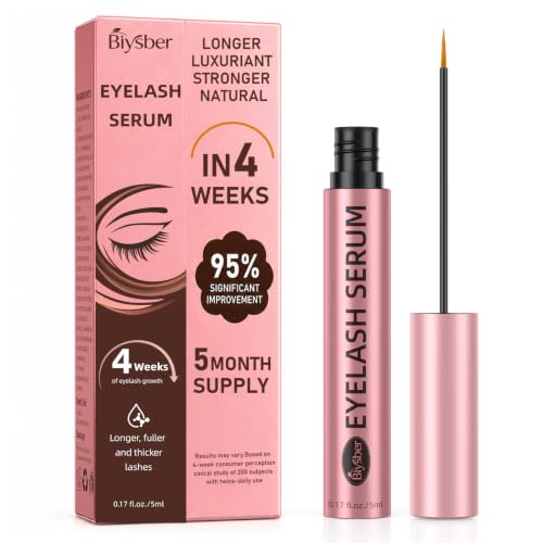 Eyelash Growth Serum with Multi-Peptide Complex, Vegan Lash En... 41aKu6MZ OL
