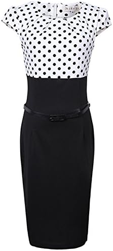 Merope J Womens Printed Ruffles Neck OL Pencil Wear to Work Office Career Dress