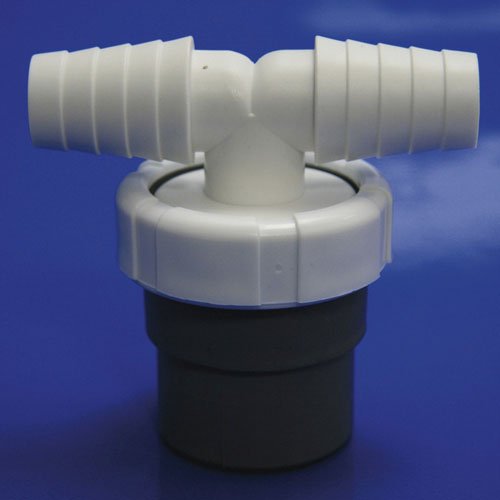 UNIVERSAL Dishwasher Drain Hose Y Piece Splitter Connector 3 Way Join