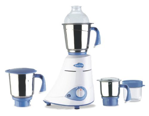 Mixer Grinder 600-Watt Preethi Blue Leaf Silver