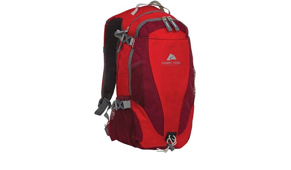 Amazon.com: Ozark Trail larimore – Mochila de hidratación, 2-Liter Depósito  de hidratación incluido., 13L Capacidad de carga, con cómoda malla espalda  acolchada Cool. (Rojo) : Deportes y Actividades al Aire Libre