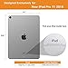 TiMOVO Cover Compatible for iPad Pro 11 Inch 2018 Case [Supports Apple Pencil Pair/Charging] Ultra Slim Shock Absorbant Flexible TPU Air-Pillow Edge Protective Clear Case Fit iPad Pro 11