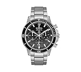 Bulova Men's 45mm Marine Star Stainless Steel Chronograph Bracelet Watch