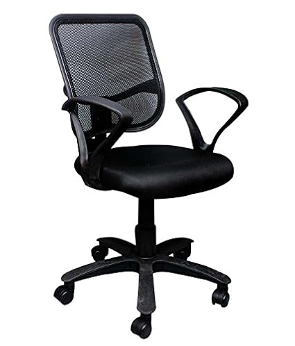 MBTC Square Netback Office Chair in Black
