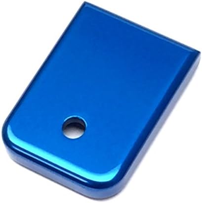 JWH Custom Anodized BLUE Aluminum Magazine Glock Base Plate