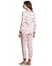 Leveret Women's Pajamas Fitted Christmas 2 Piece Pjs Set 100% Cotton (XS-XL)
