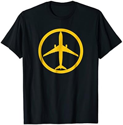 Airbus A330 Yellow Jet Airplane Pilot Aviation T-Shirt