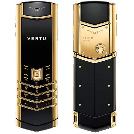 Vertu Signature Classic Black Gold Mobile Phone Amazon In Electronics