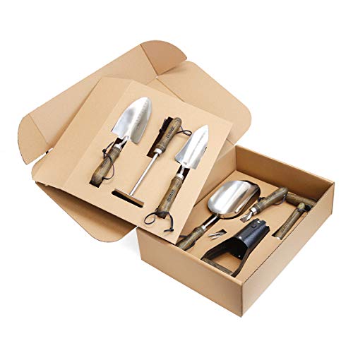 Burpee Complete Garden Tool Set Durable Long Lasting Leather Wrist