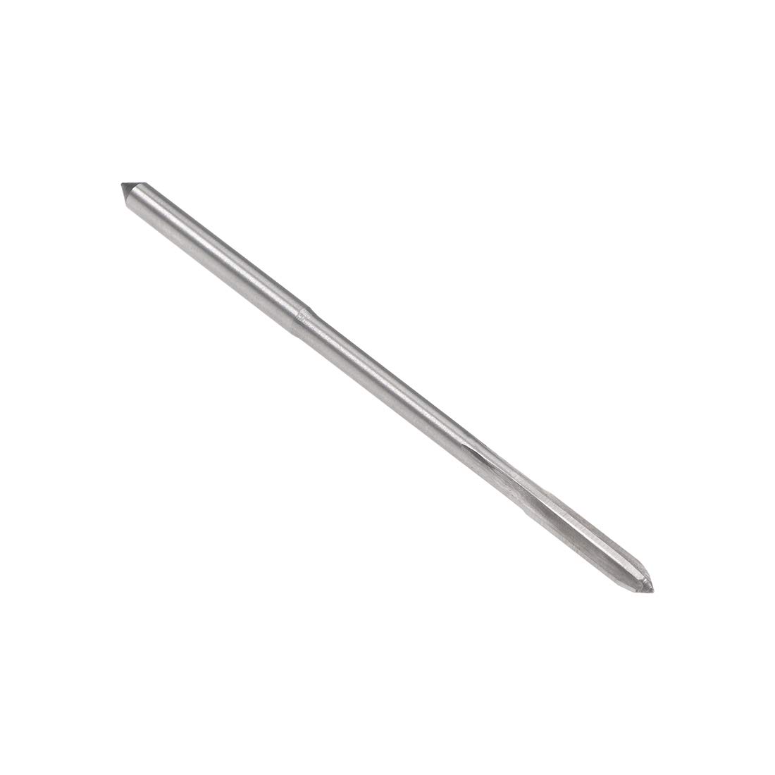 sourcing map 2.8mm Chucking Reamer, HSS Cobalt M35 Lathe Machine Reamer D4 4 Straight Flutes, Round Shank Milling Cutting Tool, for Stainless Steel Alloy Copper Metal — image 1