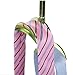 LOUISE MAELYS Rotating Handbag Hanger Rack Closet Organizer for Bag Ties Belt Scarf 4 Hooks Fuchsia