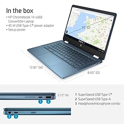 HP X360 Chromebook 14" HD Touchscreen 2-in-1