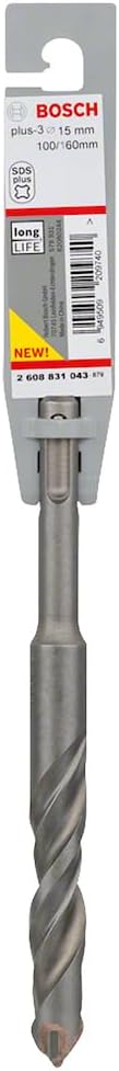 Bosch SDS Plus-3 Hammer Drill Bit 0 V 15 x 100 x 160 mm