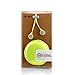 GEARONIC TM Cute 3.5mm in Ear Earphones Earbuds Headset with Macaroon Ear Buds Organizer Box Case Compatible with Smart Phones PC MP3 (Green)