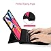 Vivefox iPad Pro 12.9 2018 Keyboard Case - Detachable Wireless Keyboard + Fully Protection Shockproof Back Case, with Pencil Holder, Auto Wake/Sleep Feature Compatible iPad Pro 12.9 inch (Black)