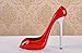ATC® Unrestrained Passion Red High Heeled Shoes Decorative Wine Bottle Holder